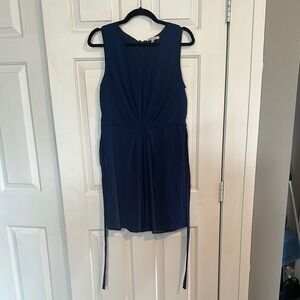 Naked Zebra Navy Dress size large women’s